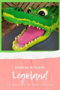 Lego crocodile, Legoland, Windsor with kids,