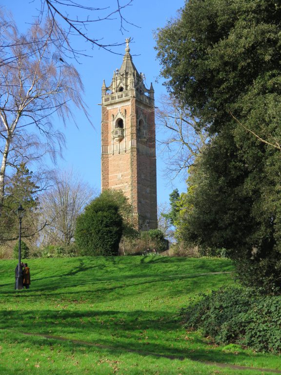 Cabot Tower, Brandon Hill, things to do in Bristol with kids in lockdown