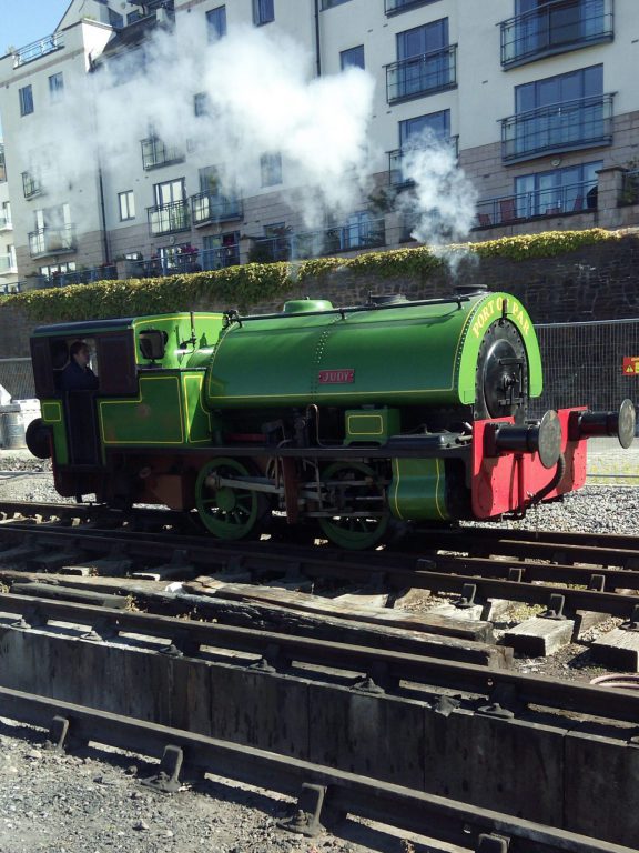 Steam train, Bristol docks, things to do in Bristol with kids in lockdown