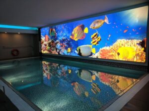 Pool at Blackfriars Novotel, London itinerary with kids