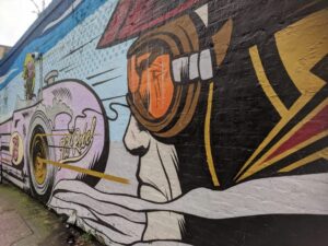 Brick Lane Mural, London Itinerary with kids