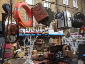 Brick Lane Market London itinerary with kids