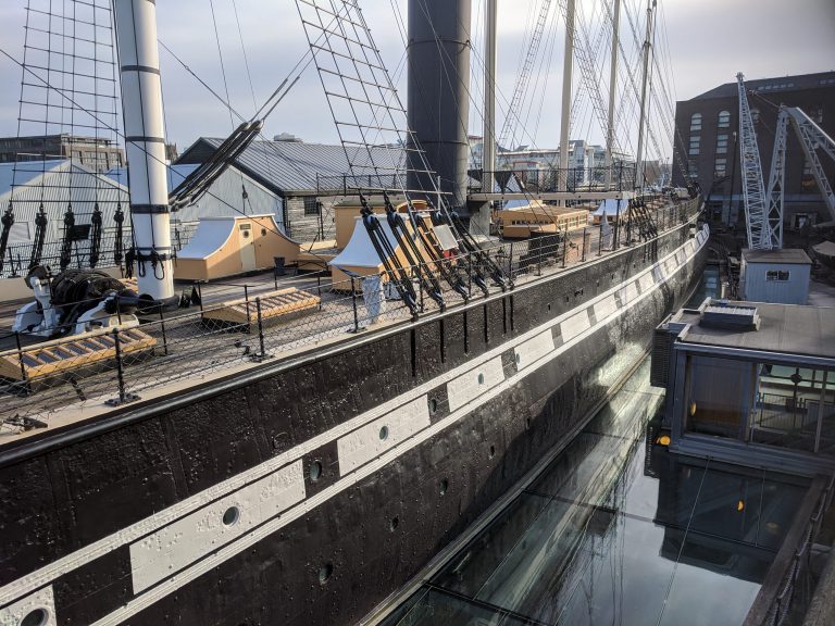 SS Great Britain, Bristol docks, things to do in Bristol with kids in lockdown