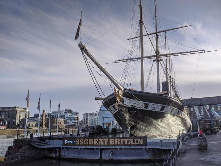 SS Great Britain, Bristol Docks, things to do in Bristol with kids in lockdown