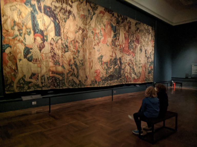 Henry VIII's tapestries, V and A museum, London itinerary with kids