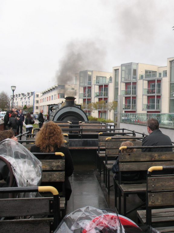 Steam train, Bristol docks, things to do in Bristol with kids in lockdown