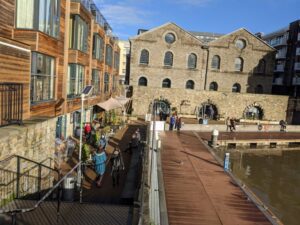 Spoke and Stringer cafe, things to do in Bristol with kids in lockdown