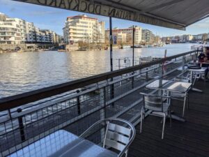 SS Great Britain cafe, things to do in Bristol with kids in lockdown