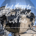 Mirrored ball, things to do in Bristol with kids in lockdown