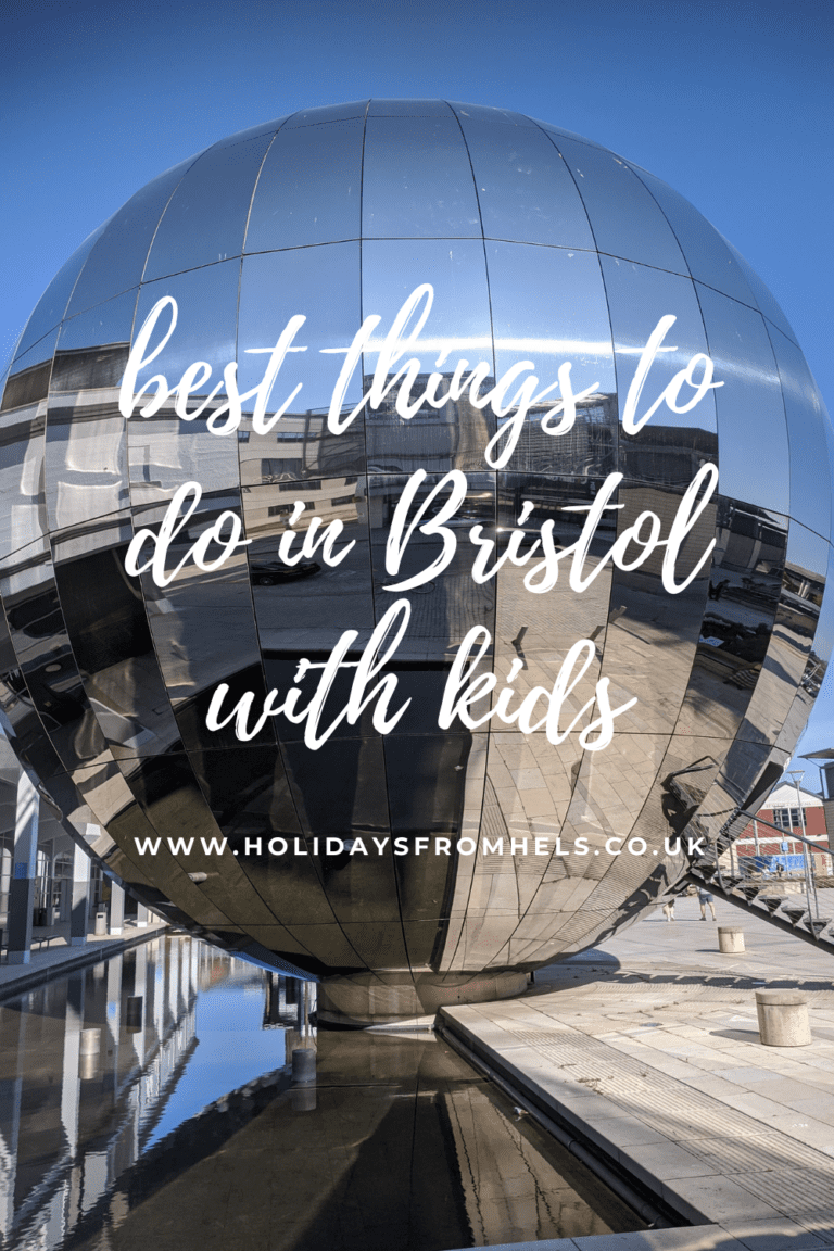 Mirrored ball, things to do in Bristol with kids in lockdown