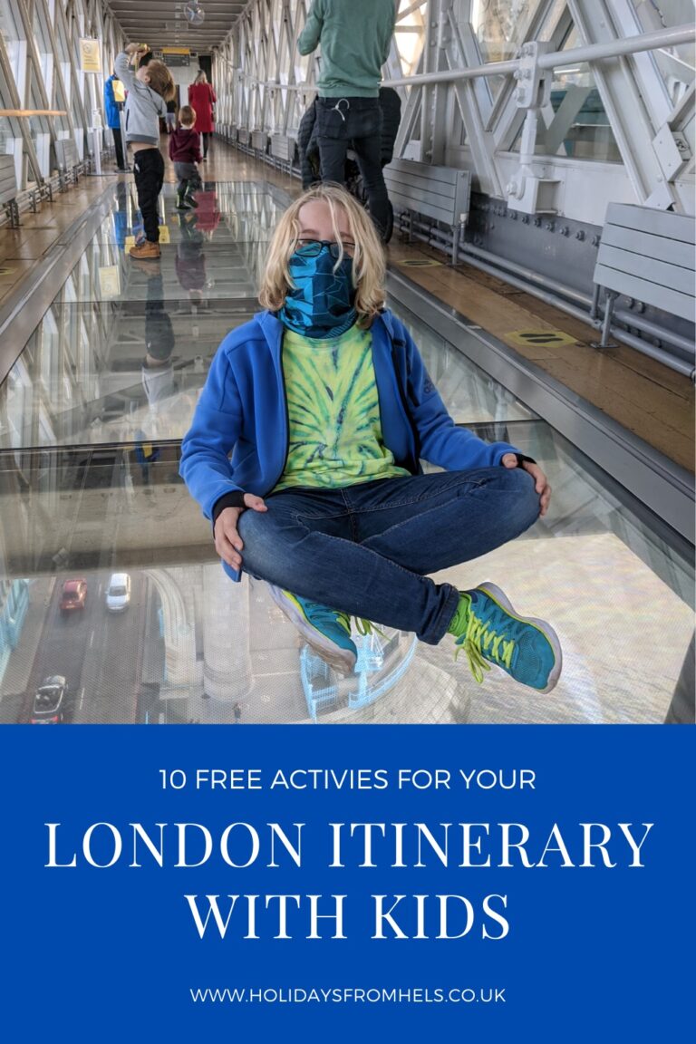 Free London activities, London itinerary with kids