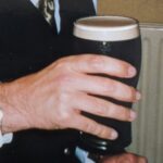 Pint of Guinness in Ireland