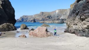 Kynance Cove, caravan holidays