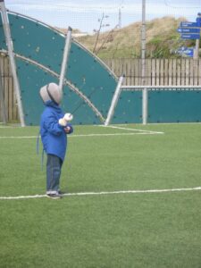 Fencing at Perran Sands holiday park South West England