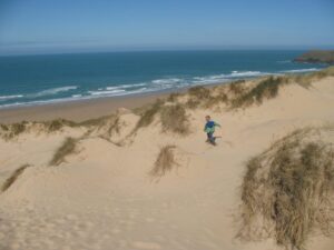 Perranporth beach, Cornwall