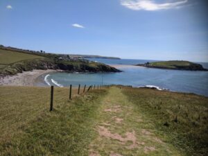 Bigbury on Sea from Challaborough, best holiday parks in South West