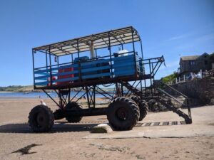Sea Tractor, Bigbury on Sea from Challaborough, best holiday parks in South West