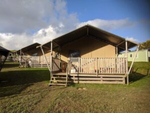 Tent in Croyde Ruda, caravan holidays