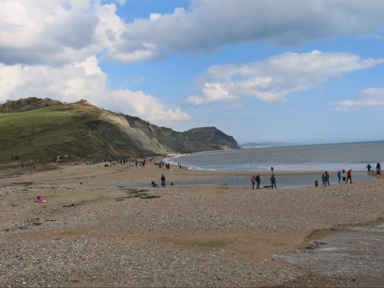 Charmouth Beach, best holiday parks South West