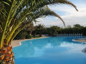 Pool in Les Mouettes, France