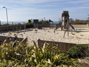 Devon cliffs play ground