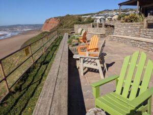 Devon Cliffs cafe, caravan holidays