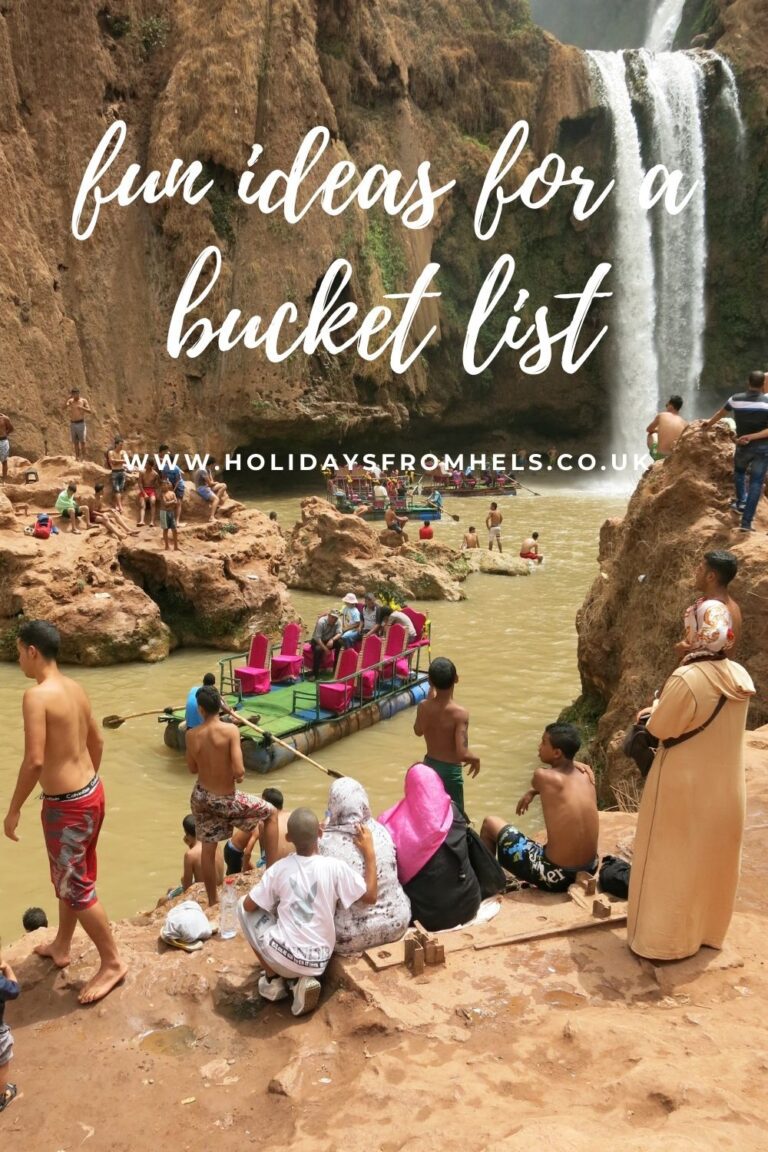 6 outdoor activity ideas for a bucket list - alphabet around the world 3 89 Fun ideas for a bucket list - Ouzoud