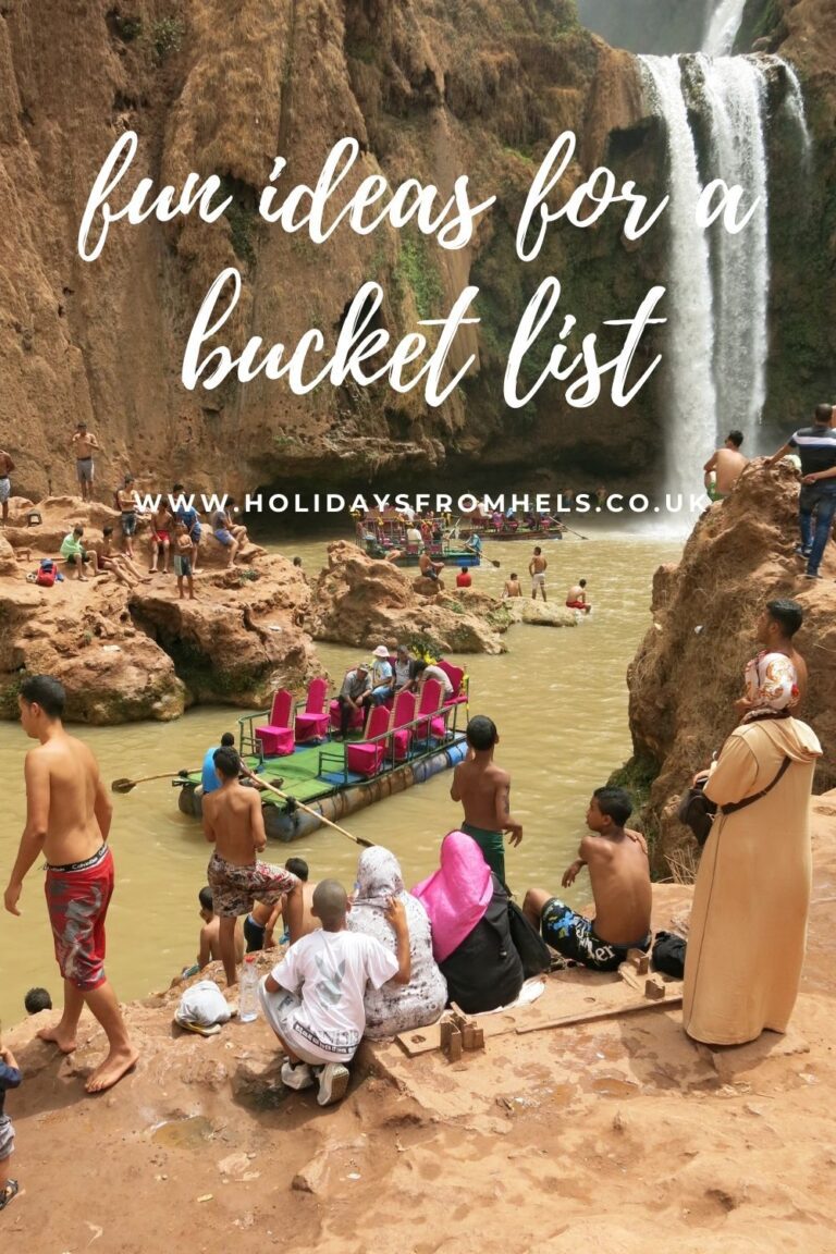 Fun ideas for a bucket list - Ouzoud