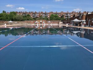 Lido Hampstead Heath, London for kids