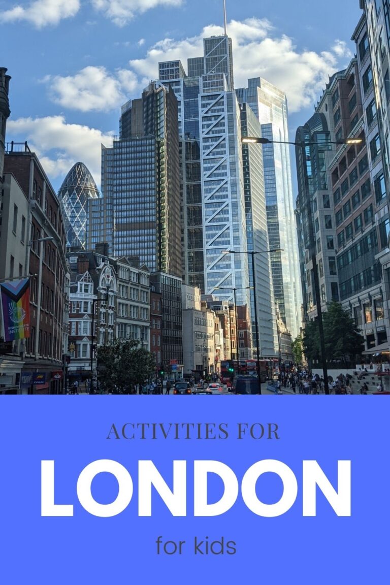 London for kids - activities and tips