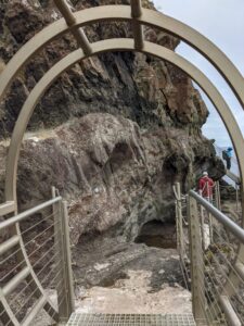 Te Gobbins cliff path, road trip Northern Ireland