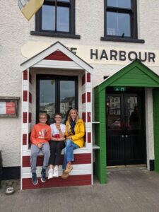 Beach drinks, Portrush, road trip Northern Ireland