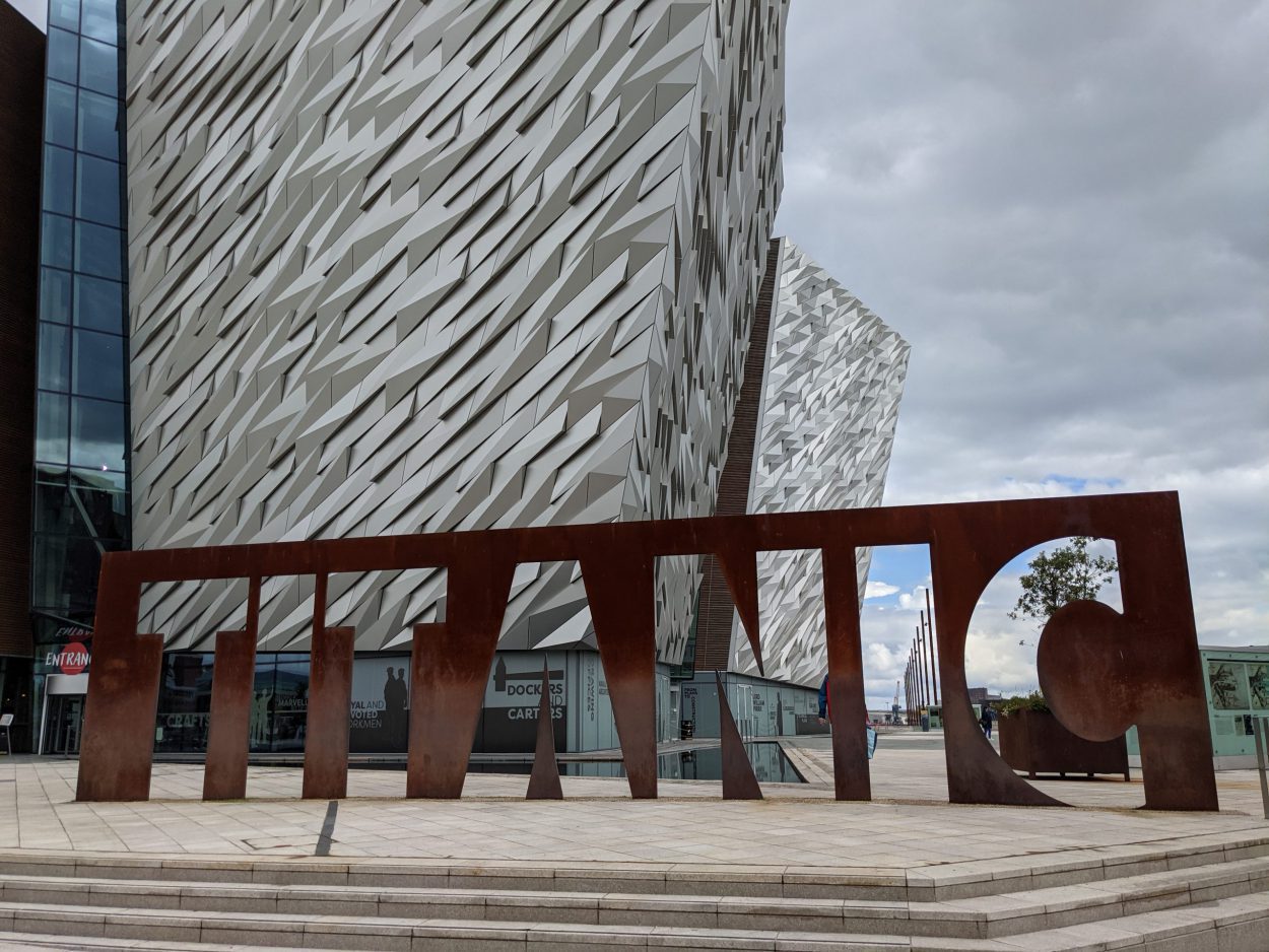 Titanic museum, things to do in Belfast with teenager