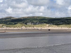 Harlech beach, Wales Road trip