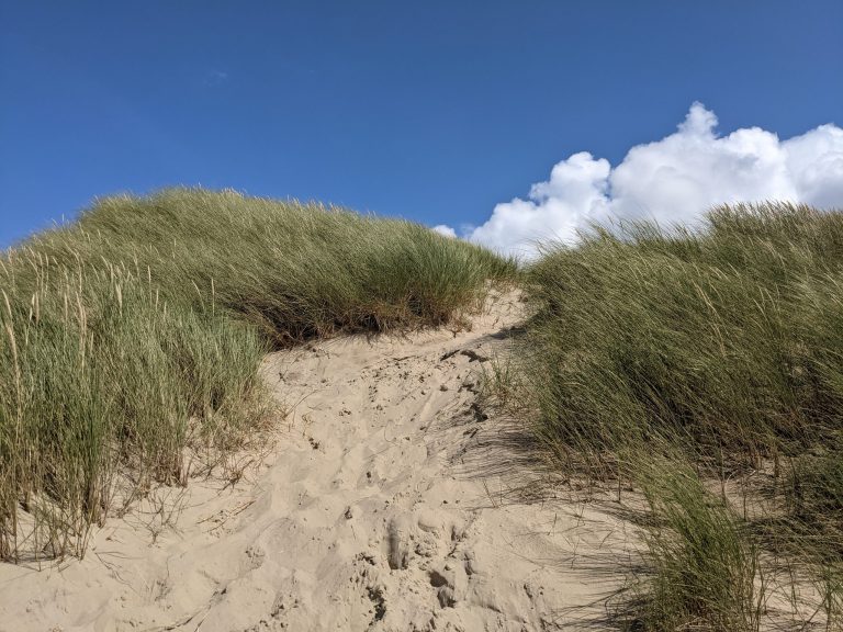 Harlech sand dune, Wales road trip