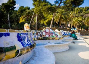 Park Guell Bench Pixabay