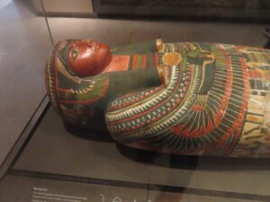 Egyptian Mummy, Ashmolean Museum, Oxford with kids