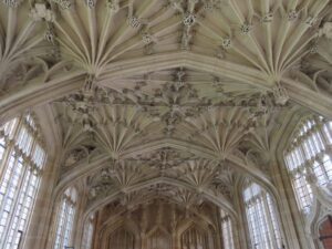 Divinity room, Bodleian Oxford with kids