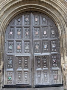 Bodleian Door, Oxford with kids