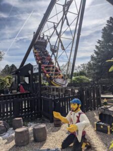 Pirate ride, Legoland, Oxford with kids