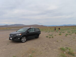 Road side picnic en route to Death Valley