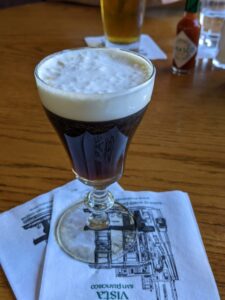 San Francisco Irish coffee