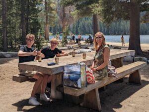 Yosemite picnic lunch