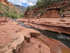 Slide Rock Park, Sedona, USA road trip with teens