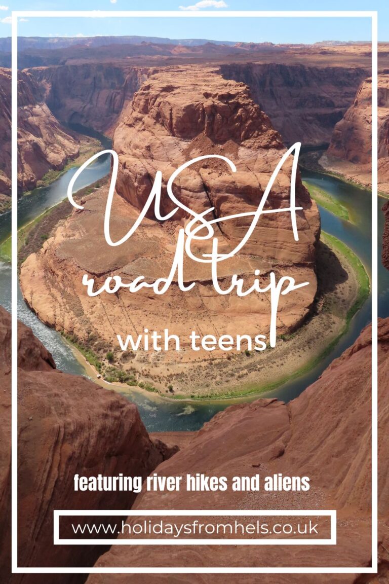 USA road trip with teens