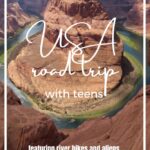 USA road trip with teens