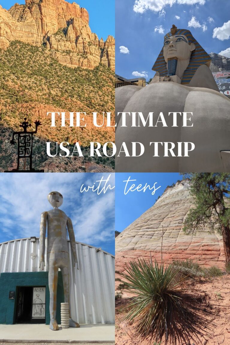 USA road trip with teens