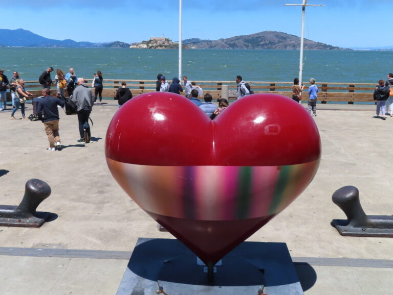 I heart San Francisco sign