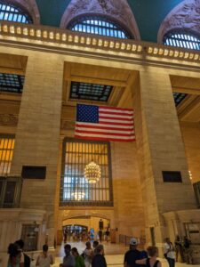 Grand Central Station, New York with teens
