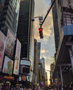 New York streets, New York with teens